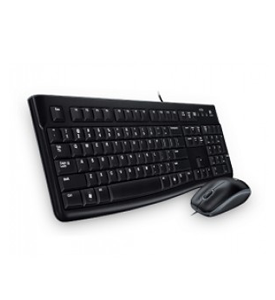 Logitech MK120 Wired Keyboard + Mouse E/A