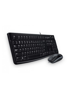 Logitech MK120 Wired Keyboard + Mouse E/A