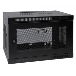 TRIPPLITE SRW9U SmartRack 9U Wall-Mount Standard-Depth Rack Enclosure Cabinet