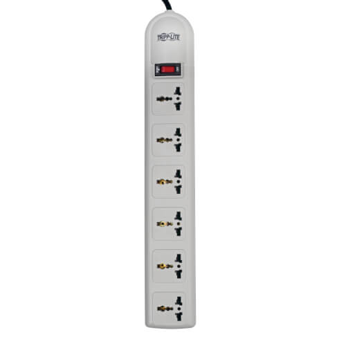 TRIPPLITE SUPER6OMNIB 6-Universal Outlet Surge Protector 1.8M Cord British Plug - Image 3