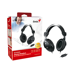 GENIUS HS-M505X Over the Ear Headset, Black