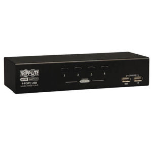 TRIPPLITE B006-VU4-R 4-Port Desktop KVM Switch (USB)