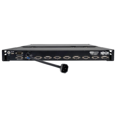 TRIPPLITE B040-008-19 NetController 8-Port 1U Rack-Mount Console KVM Switch with 19"LCD - Image 2