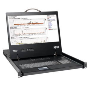 TRIPPLITE B040-016-19 NetController 16-Port 1U Rack-Mount Console KVM Switch with 19" LCD