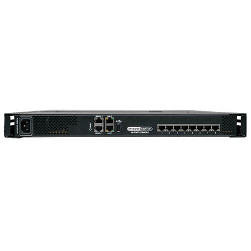 TRIPPLITE B070-008-19-IP NetCommander 8-Port Cat5 1U Rack-Mount 1+1 User Console KVM Switch with 19-in. LCD and IP Remote Access - Image 2