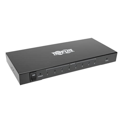 TRIPPLITE B118-008-UHD 8-Port 4K HDMI Splitter for Ultra-HD (4Kx2K) Video and Audio - 4096 x 2160