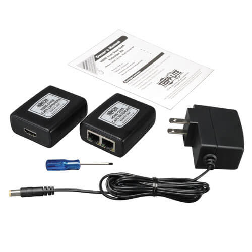 TRIPPLITE B125-101-60 HDMI over Dual Cat5/Cat6 Extender Kit, Transmitter/Receiver for Video,Audio, 1920x1200 1080/60p (HDMI F/F), Up to 150-ft - Image 3