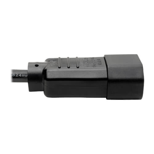TRIPPLITE P004-006-13A PDU POWER CORD, C13 to C14 - 13A, 250V, 16 AWG, 6 ft. (1.83 m), Black - Image 3