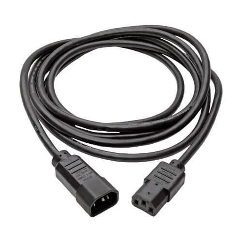 TRIPPLITE P004-015 PDU Power Cord, C13 to C14 - 10A, 250V, 18 AWG, 15 ft.