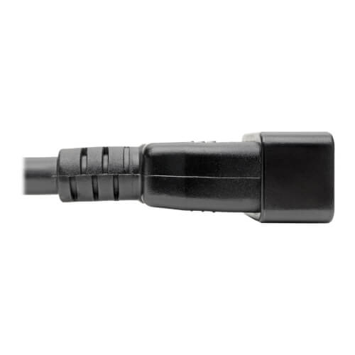 TRIPPLITE P032-003 C20 to C13 Power Cable for Computer - Heavy Duty, 15A, 100-250V, 14 AWG, 3 ft. - Image 3