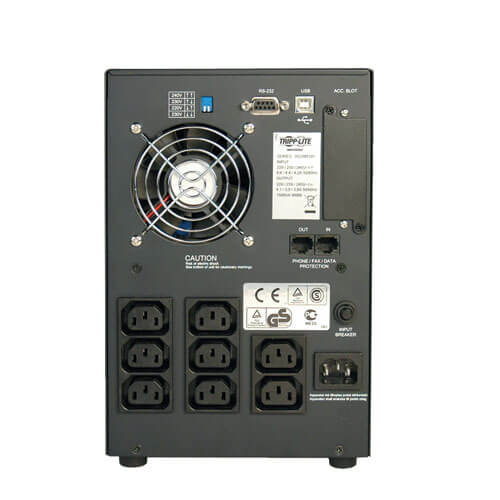 TRIPPLITE SMX1050SLT SmartPro 230V 1.05kVA 650W Line-Interactive Sine Wave UPS, Tower, USB, DB9, 8 Outlets - Image 2