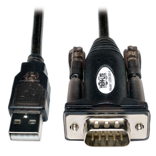 TRIPPLITE U209-000-R USB to Serial Adapter Cable for Windows, Linux and Mac 5-ft. - Image 3