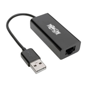 TRIPPLITE U236-000-R USB 2.0 Ethernet NIC Adapter, 10/100 Mbps