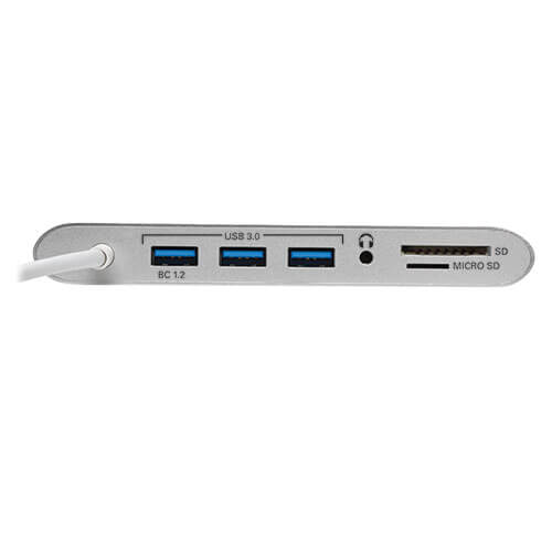 TRIPPLITE U442-DOCK1 USB-C Docking Station with HDMI, VGA, mDP, USB-A, Gb Ethernet, SD, 3.5 mm & PD Charging, Thunderbolt 3 Compatible, 4K - Image 4