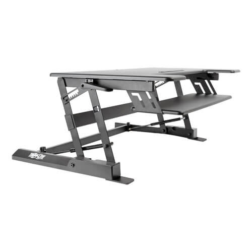 TRIPPLITE WWSSD3622 WorkWise Height-Adjustable Sit-Stand Desktop Workstation, 36 x 22 in. Monitor Platform - Image 4
