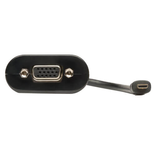 TRIPPLITE P131-06N-MICRO Micro HDMI to VGA Converter Adapter for Smartphones / Tablets / Ultrabooks - Image 2