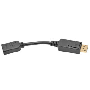 TRIPPLITE P136-000 DisplayPort to HDMI Converter Adapter, 1080p (1920 x 1200) (M/F), 6 in.