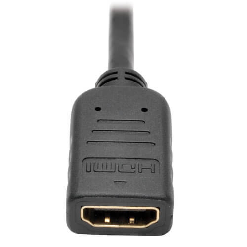 TRIPPLITE P136-000 DisplayPort to HDMI Converter Adapter, 1080p (1920 x 1200) (M/F), 6 in. - Image 3