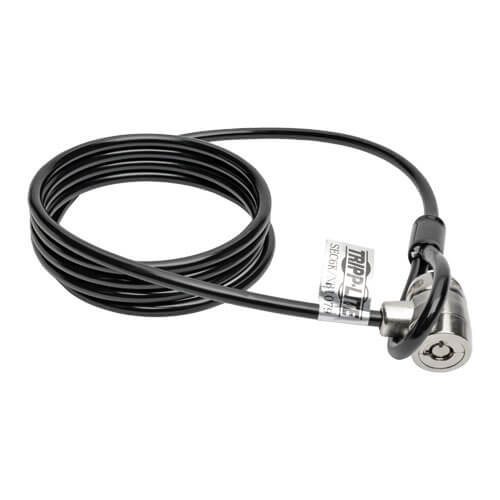 TRIPPLITE SEC6K Keyed Laptop Security Lock, 6 ft. Cable
