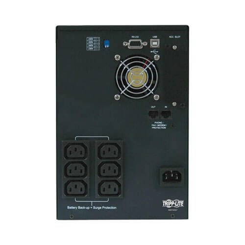 TRIPPLITE SMX750SLT SmartPro 230V 750VA 500W Line-Interactive Sine Wave UPS, Tower, USB, DB9 Serial - Image 2