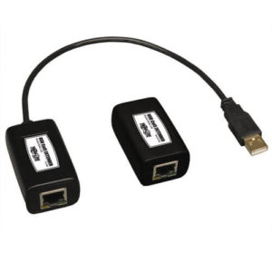 TRIPPLITE B202-150 1-Port USB over Cat5/Cat6 Extender, Transmitter and Receiver, up to 150 ft.