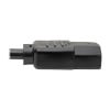 TRIPPLITE P004-002 PDU Power Cord, C13 to C14 - 10A, 250V, 18 AWG, 2 ft., Black - Image 4