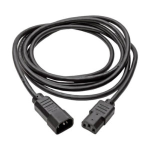 TRIPPLITE P004-010 PDU Power Cord, C13 to C14 - 10A, 250V, 18 AWG, 10 ft., Black