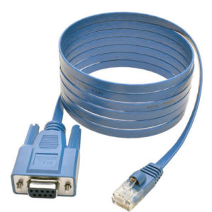 TRIPPLITE P430-006 6 ft RJ45 to DB9F Cisco Serial Console Port Rollover Cable