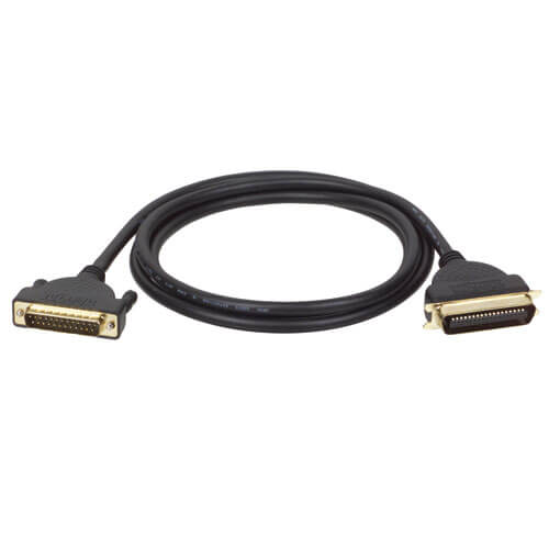 TRIPPLITE P606-006 IEEE 1284 AB Parallel Printer Cable (DB25 to Cen36 M/M), 6 ft.