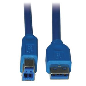 TRIPPLITE U322-010 USB 3.0 SuperSpeed Device Cable (AB M/M), 10 ft.