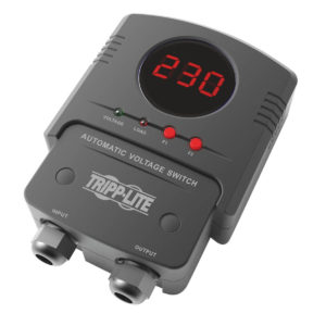 TRIPPLITE AVS30D 230V Automatic Voltage Switch with Surge Protection, 380 Joules, Hardwired