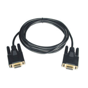 TRIPPLITE P450-006 Null Modem Serial DB9 Serial Cable (DB9 F/F), 6 ft.