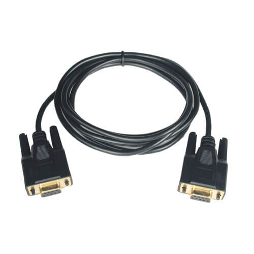 TRIPPLITE P450-006 Null Modem Serial DB9 Serial Cable (DB9 F/F), 6 ft.