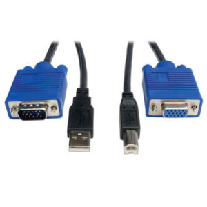 TRIPPLITE P758-006 USB Cable Kit for KVM Switch B006-VU4-R, 6-ft.