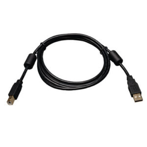 TRIPPLITE U023-006 USB 2.0 A/B Cable with Ferrite Chokes (M/M), 6 ft.
