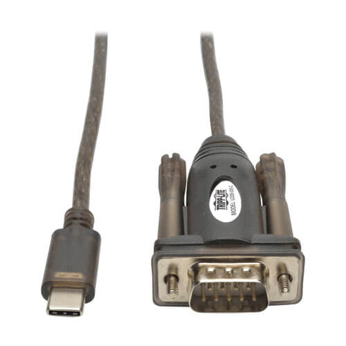 TRIPPLITE U209-005-C USB-C to RS232 (DB9) Serial Adapter Cable (M/M), 5 ft. - Image 2