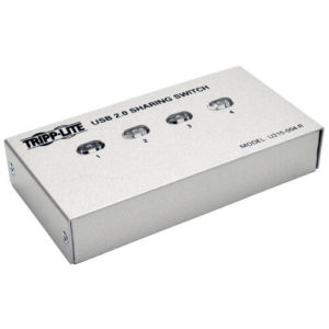 TRIPPLITE U215-004-R 4-Port USB 2.0 Printer / Peripheral Sharing Switch