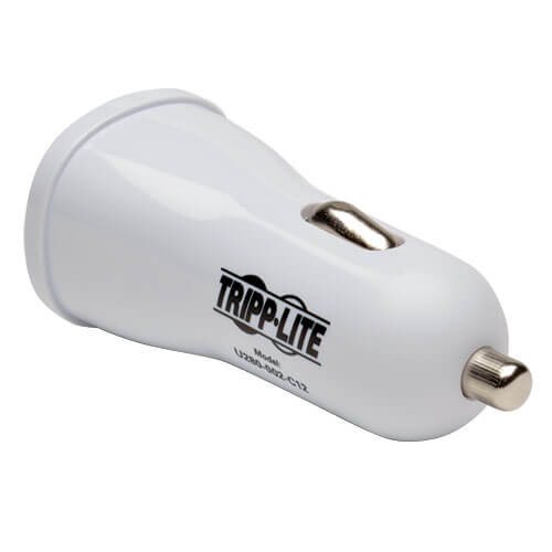 TRIPPLITE U280-002-C12 Dual-Port USB Tablet / Phone Car Charger, 5V 3.1A / 15.5W - Image 3