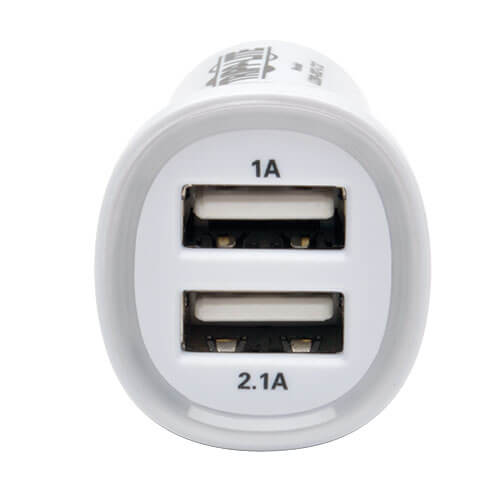 TRIPPLITE U280-002-C12 Dual-Port USB Tablet / Phone Car Charger, 5V 3.1A / 15.5W - Image 2