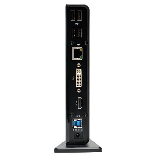 TRIPPLITE U342-DHG-402 USB 3.0 SuperSpeed Laptop Dual Head Docking Station - HDMI and DVI Video, Audio, USB Hub Ports and Ethernet - Image 2