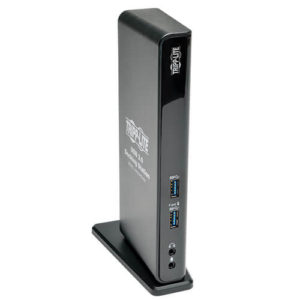 TRIPPLITE U342-DHG-402 USB 3.0 SuperSpeed Laptop Dual Head Docking Station - HDMI and DVI Video, Audio, USB Hub Ports and Ethernet