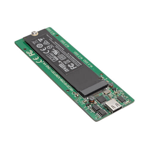 TRIPPLITE U457-1M2-SATAG2 USB 3.1 Gen 2 (10 Gbps) USB-C to M.2 NGFF SATA SSD (B-Key) Enclosure Adapter with UASP Support, Thunderbolt™ 3 Compatible - Image 6