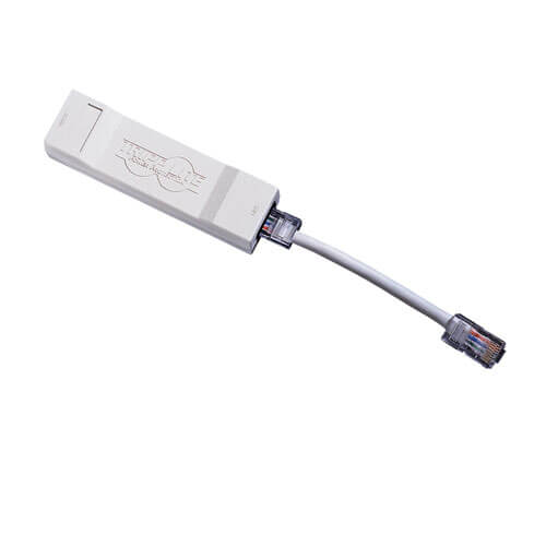 TRIPPLITE DNET1 DataShield In-Line Surge Protector for Network and Phone Lines, 1-Line RJ45