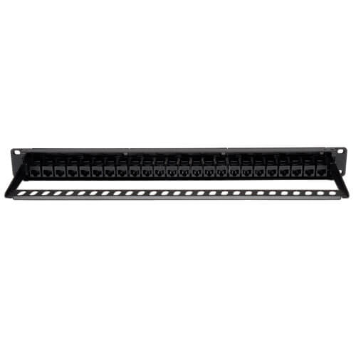 TRIPPLITE N254-024 24-Port 1U Rack-Mount Cat6/Cat5 Feedthrough Patch Panel, RJ45 Ethernet - Image 4