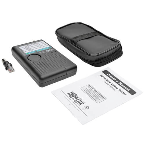 TRIPPLITE T014-001 Network Cable Continuity Tester for Cat 5/Cat6/Cat6a, Phone, USB and Coax Cable Assemblies - Image 5