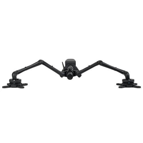 TRIPPLITE DDR1327SDFC Dual Full Motion Flex Arm Desk Clamp for 13" to 27" Monitors - Image 4