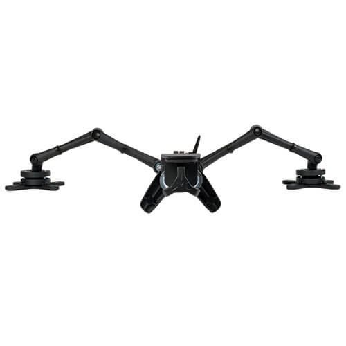 TRIPPLITE DDR1327SDFC Dual Full Motion Flex Arm Desk Clamp for 13" to 27" Monitors - Image 5