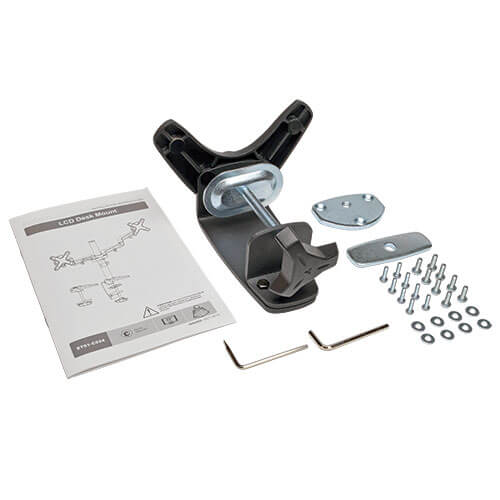 TRIPPLITE DDR1327SDFC Dual Full Motion Flex Arm Desk Clamp for 13" to 27" Monitors - Image 6