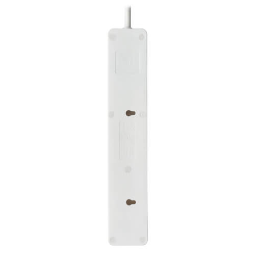 TRIPPLITE PS4B18 4-Outlet Power Strip - British BS1363A Outlets, 220-250V AC, 13A, 1.8 m Cord, BS1363A Plug, White - Image 4