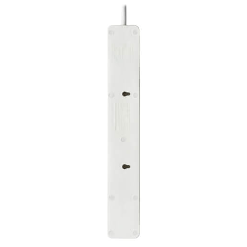 TRIPPLITE PS4B18USBW 4-Outlet Power Strip with USB-A Charging - BS1363A Outlets, 220-250V, 13A, 1.8 m Cord, BS1363A Plug, White - Image 3